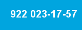 922 023-17-57